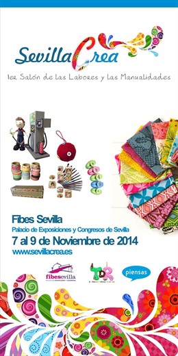 Cartel del I Salón 'Sevilla Crea'