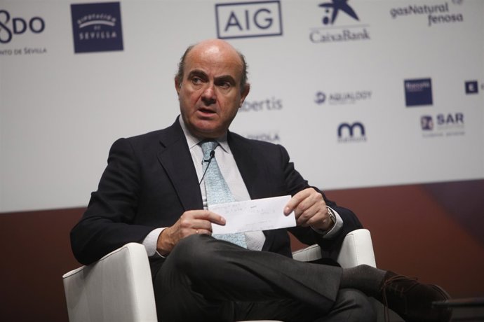 El ministro de Economía y Competitividad, Luis de Guindos