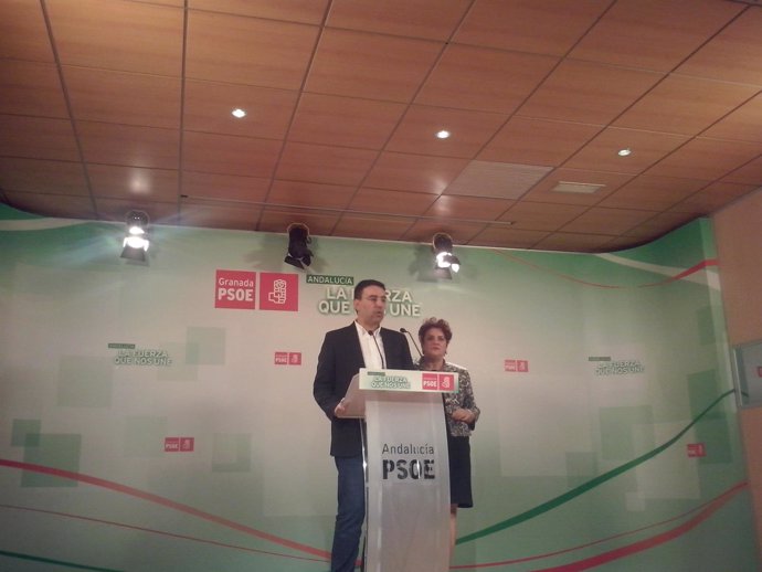 El portavoz del grupo socialista en el Parlamento andaluz, Mario Jiménez