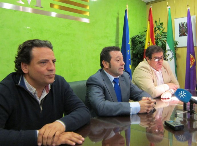 Enrique Jiménez, Francisco Pastrana y Manuel Jiménez