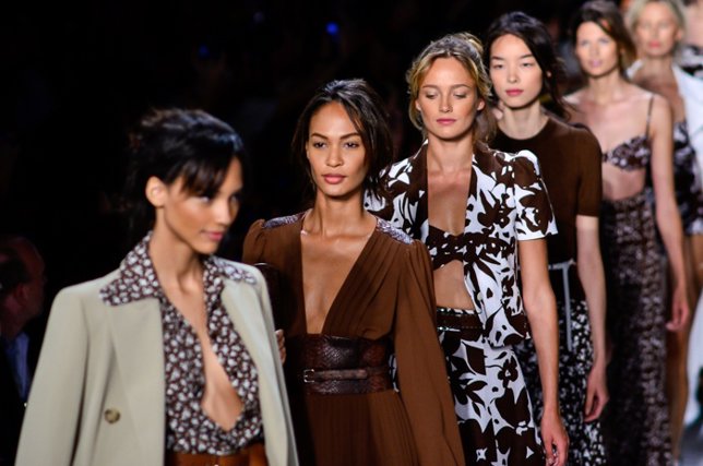 Desfile de la firma de moda estadounidense Michael Kors.