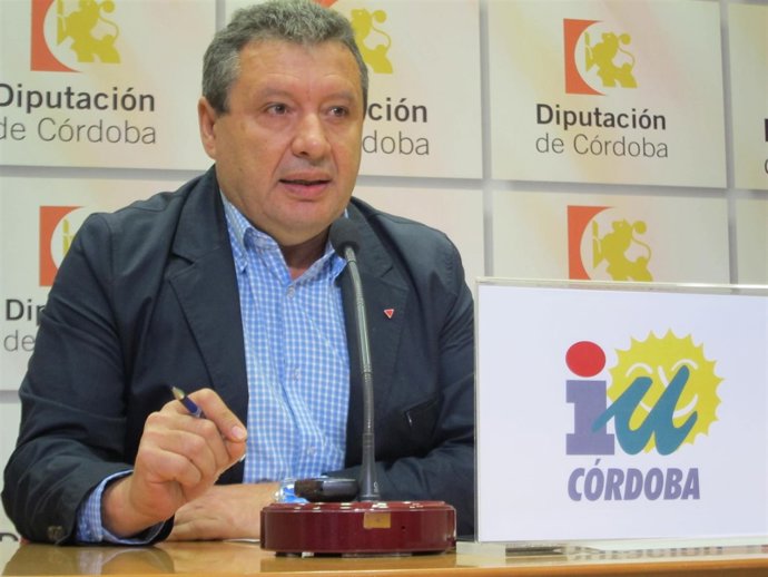 El portavoz de IU en la Diputación, Francisco Martínez