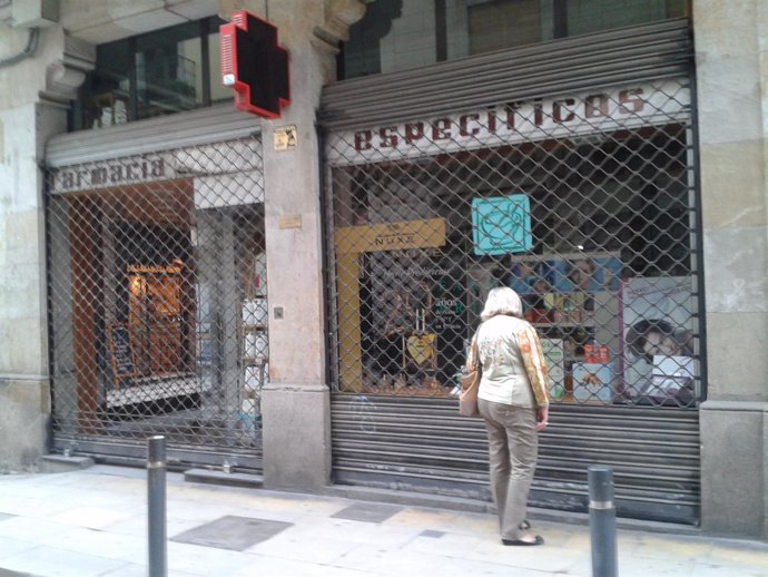 Cierre de farmacias en Catalunya