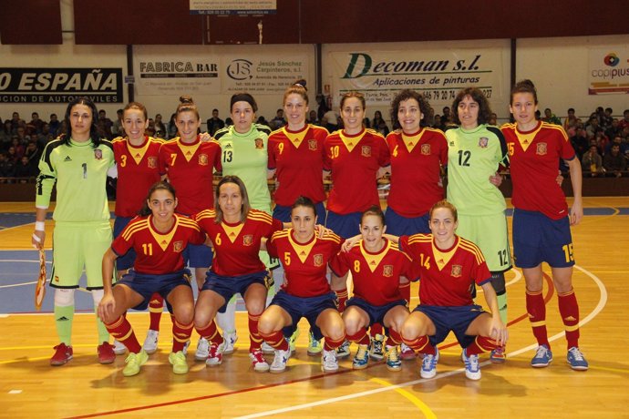 Selección española femenina fútbol sala IV Torneo Mundial