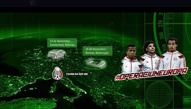 La selección mexicana de fútbol se prepara para Europa