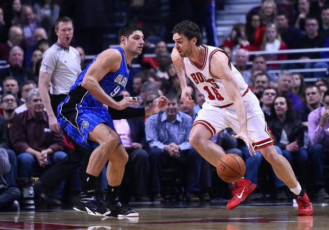Pau Gasol en el Orlando Magic - Chicago Bulls