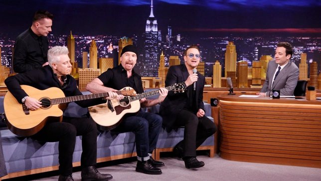U2 con Jimmy Fallon