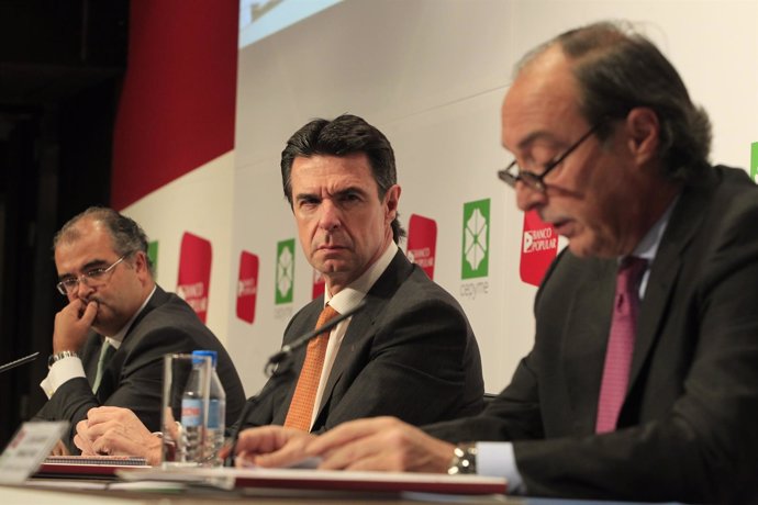 José Alberto González-Ruiz, José Manuel Soria y Ángel Ron