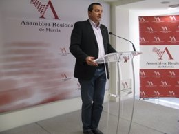 Pujante comparece en rueda de prensa en la Asamblea