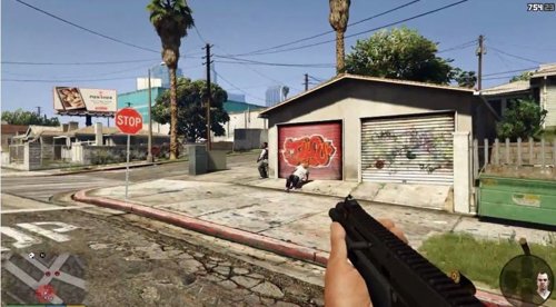 GTA V en primera persona