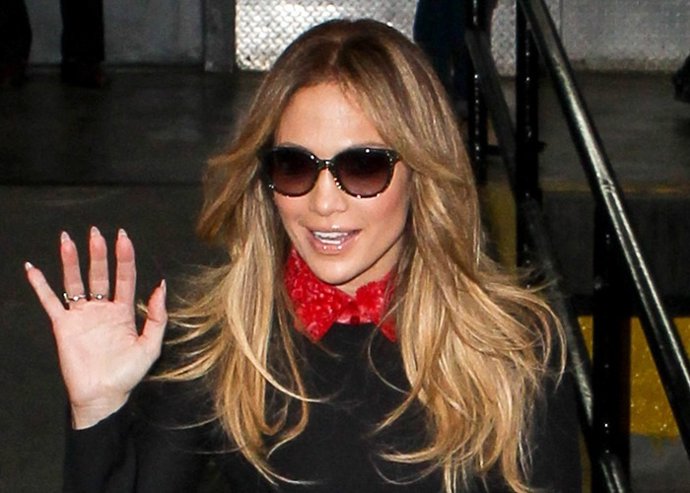 New York, NY - Jennifer Lopez keep promoting her new book, "True Love,"  in NYC 