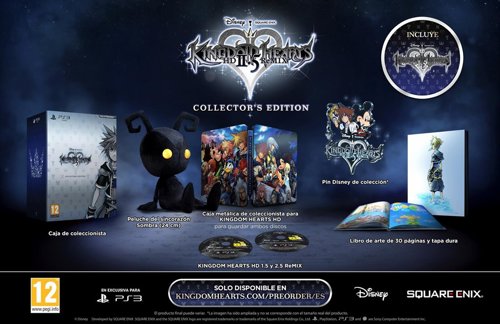 La edición coleccionista de Kingdom Hearts 2.5 HD ReMIX 