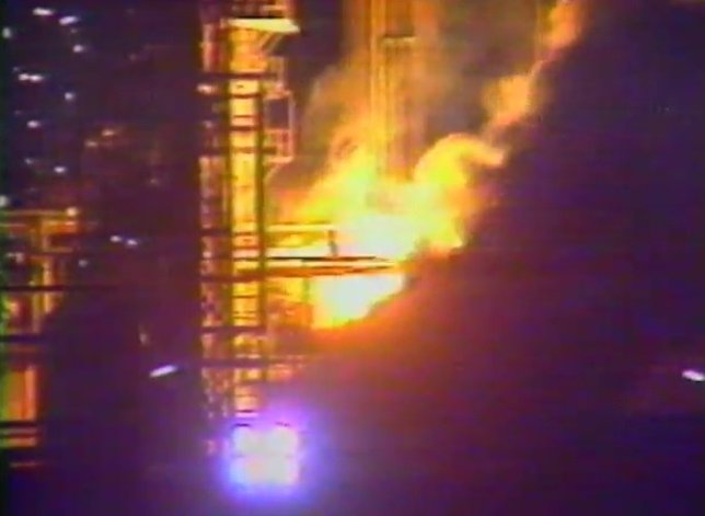 Incendio en refinería en Curazao