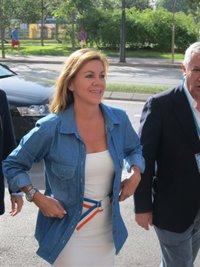 Púnica-Cospedal dice que si hay más cargos del PP implicados judicialmente "con visos de verosimilitud" se les expulsará