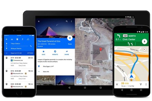Google Maps con Material Design