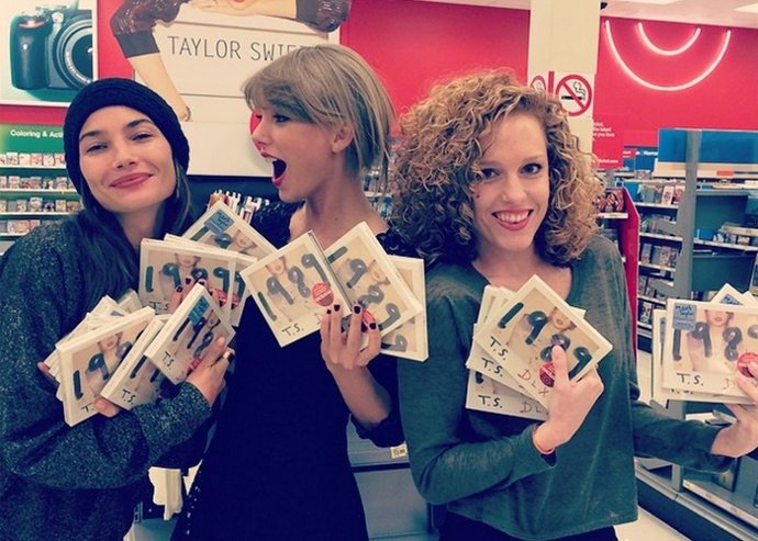 Taylor Swift y su CD, 1989, arrasan con 1,2 millones de copias en una semana