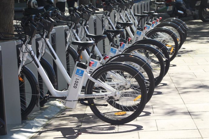 Bicicletas del Ayuntamiento de Madrid