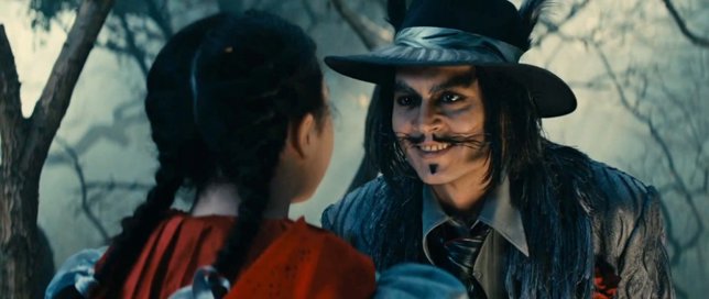 Johnny Depp en  Into the Woods