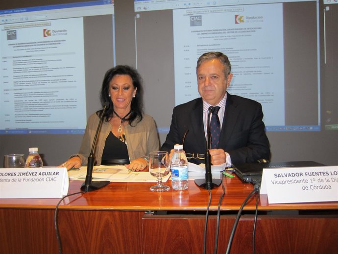 Jiménez y Fuentes en la inauguración de las jornadas