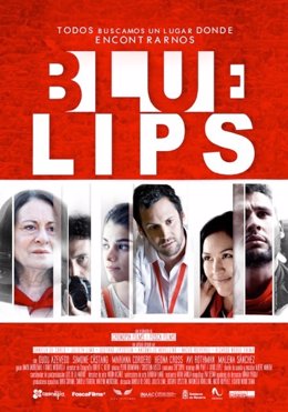 Cartel de la película 'Blue Lips'.