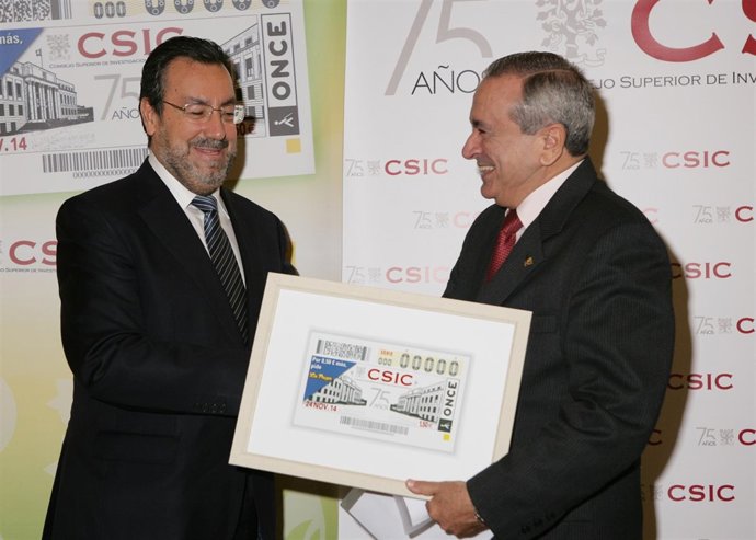 Presentación cupón ONCE - CSIC