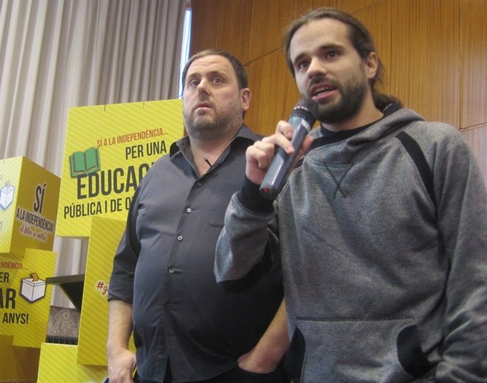 Oriol Junqueras (ERC) Gerard Gómez (JERC)