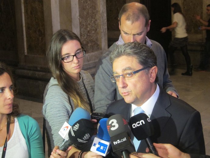 El portavoz del PP en el Parlament, Enric Millo