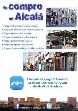El PP de Alcalá de Guadaíra apoya al comercio local