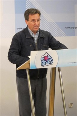 El portavoz nacional del BNG, Xavier Vence