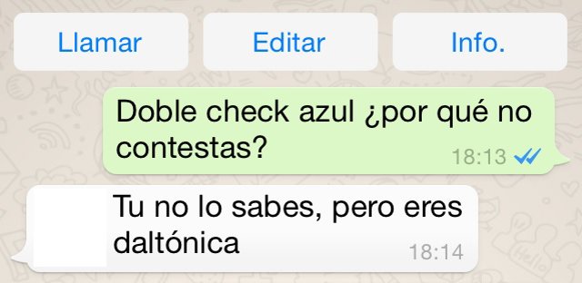 Excusas whatsapp