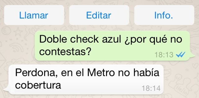 Excusas whatsapp