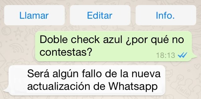 Excusas whatsapp