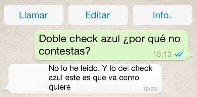 Excusas whatsapp