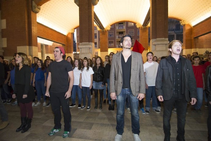 Los Miserables en el Mercado de Colón