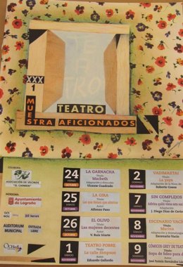 Cartel Teatro Aficionados