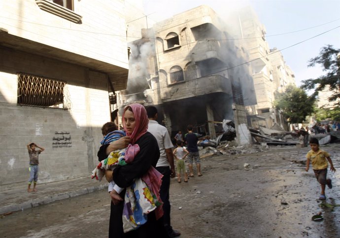 La crisis en la Franja de Gaza amenaza a un millón de niños