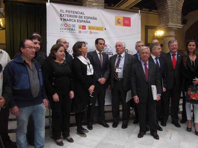 Inauguración de las jornadas de 'Marca España'