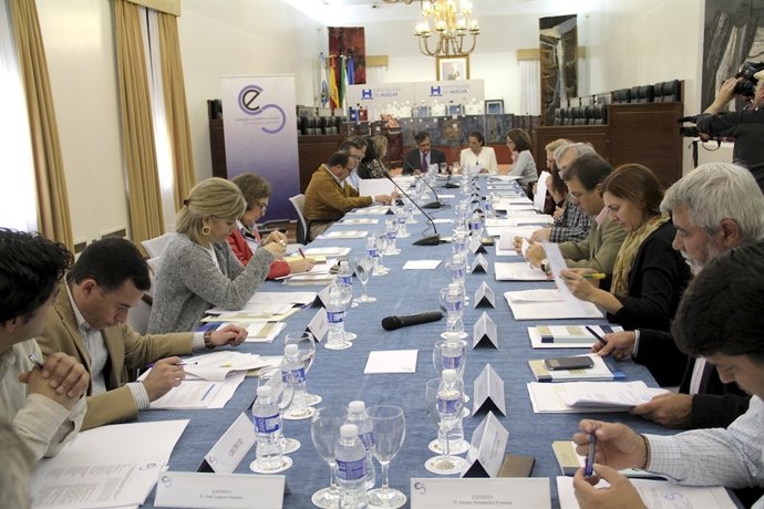 Pleno del Consejo Econonómico y Social (CES) de Huelva.
