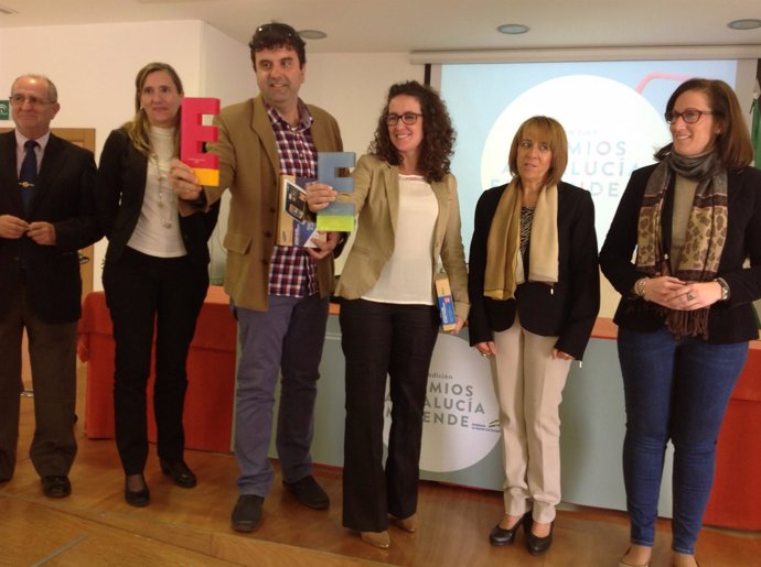 Entrega de los premios Andalucía Emprende en su fase provincial.