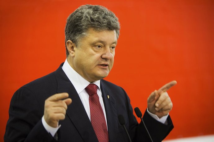 El presidente ucraniano, Petro Poroshenko