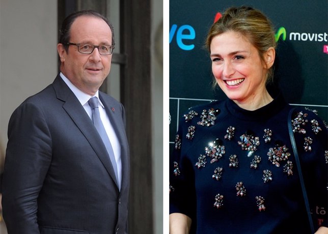 Hollande y Julie Gaynet... ¡Pillados de nuevo!