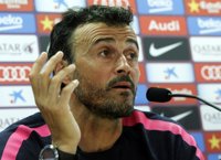 Luis Enrique: "Piqué está haciendo todo lo que puede hacer un jugador"