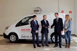 Ricoh adquiere dos e-NV200 de Nissan