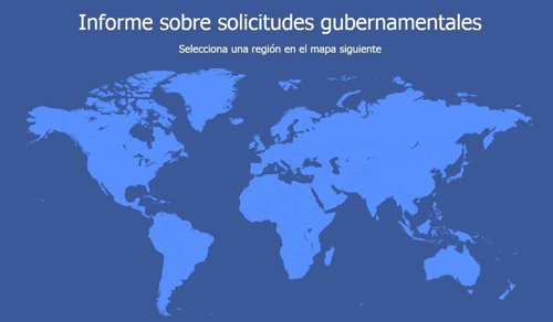 Peticiones Gubernamentales a Facebook
