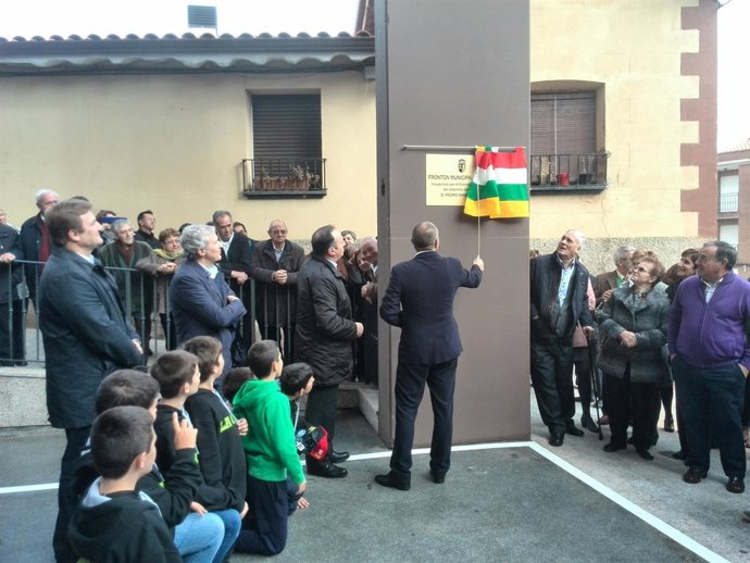 Inauguración frontón Sotés
