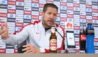 Simeone: "Me espero la mejor versión de un equipo muy rico en buenos jugadores"