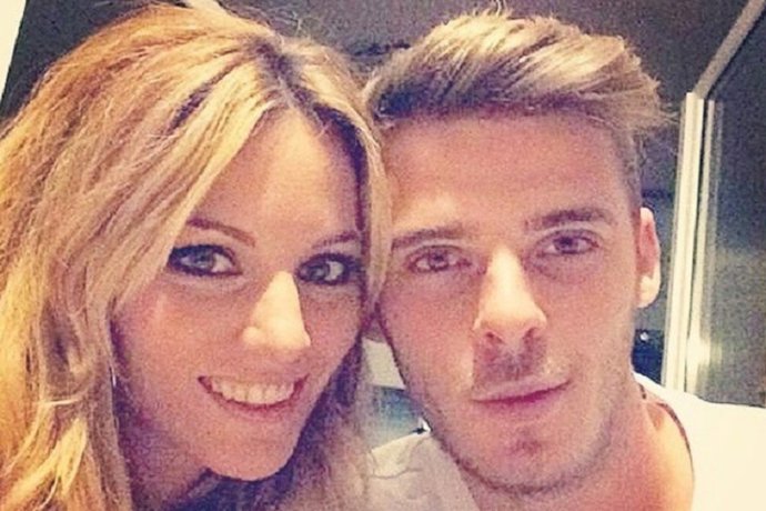 Edurne felicita a su novio, De Gea, por Instagram