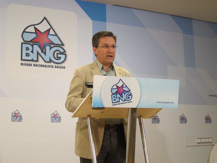 Xavier Vence , portavoz nacional del BNG