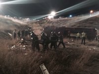 Al menos diez fallecidos al salirse de un autobús de la carretera de Calasparra, en Cieza (Murcia)