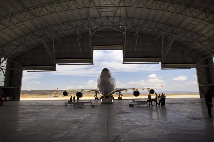 El Aeropuerto de Teruel sigue desarrollando sus instalaciones